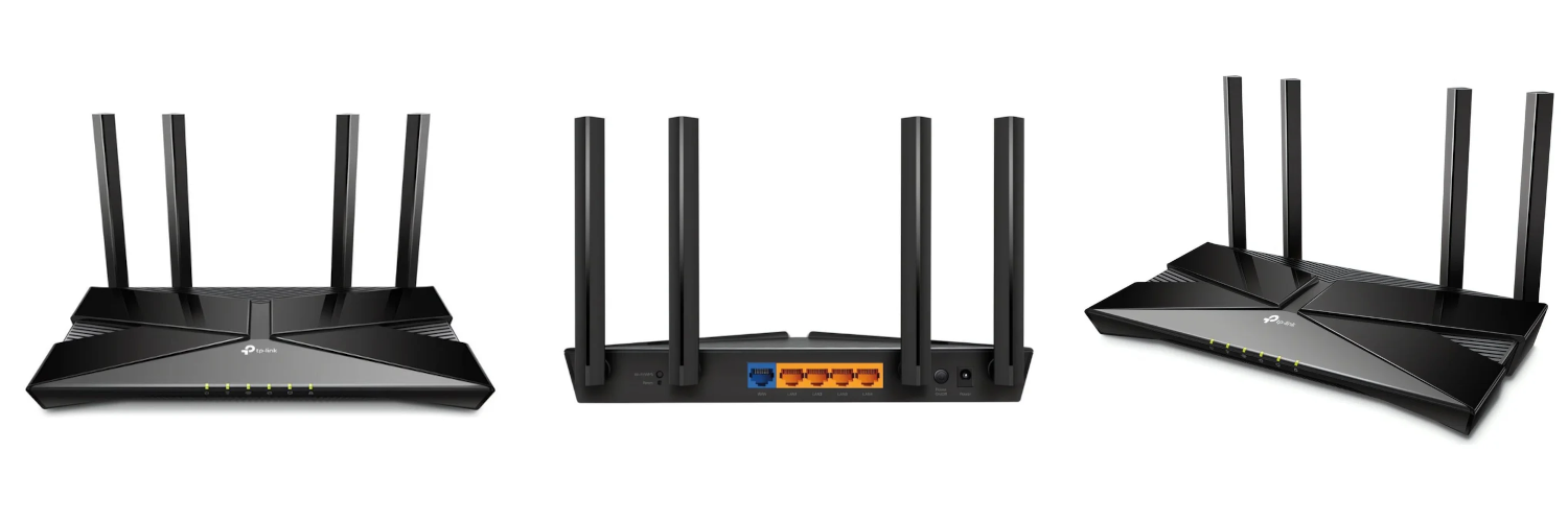 TP-Link EX511 <b>WiFi6</b> AX3000 4-port Gigabit Router valued at R799. Delivered at No Charge. <b>R400 non-refundable co-payment</b>